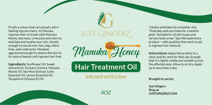 JG Manuka Ingrown Hair Treatment Oil