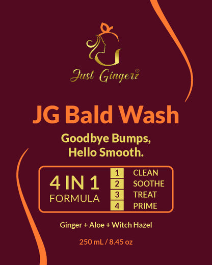 JG Bald Wash - Foaming Aftershave Cleanser