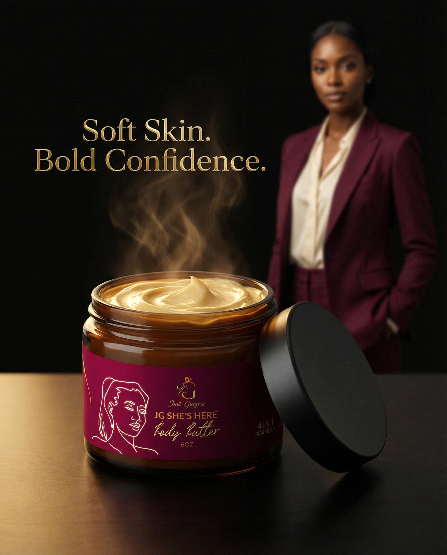 JG She's Here Body Butter – Just Gingerz