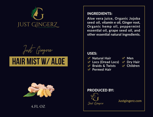 JG Hair Mist w/ Aloe